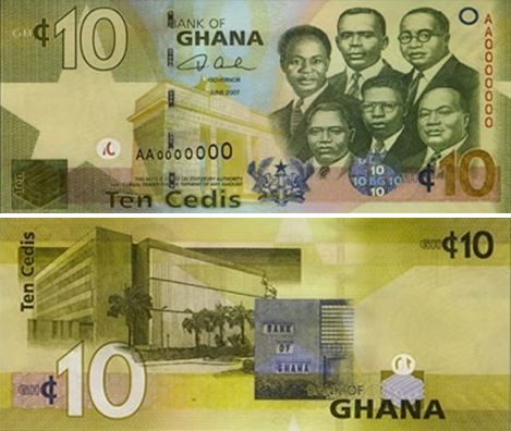Ghana cedi banknotes — the Heritage Series launches November 3, 2026