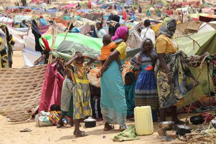 Sudanese refugees in Chad — Sudan's war has displaced 12 million people, the world's largest displacement crisis