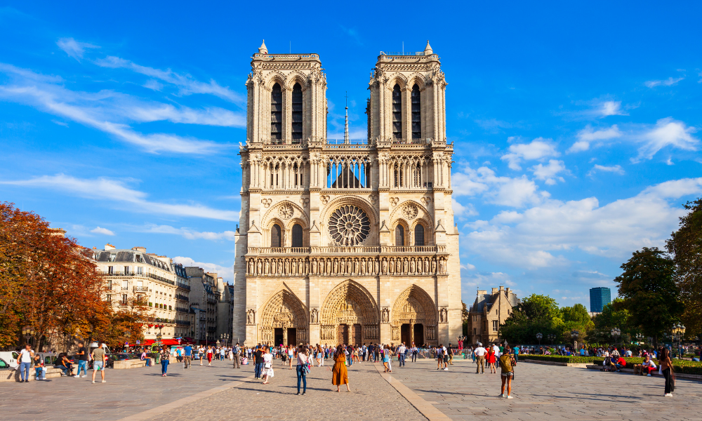 Notre-Dame de Paris after reopening, site of the Notre Dame reopened pope visit and solemn papal vespers in 2026