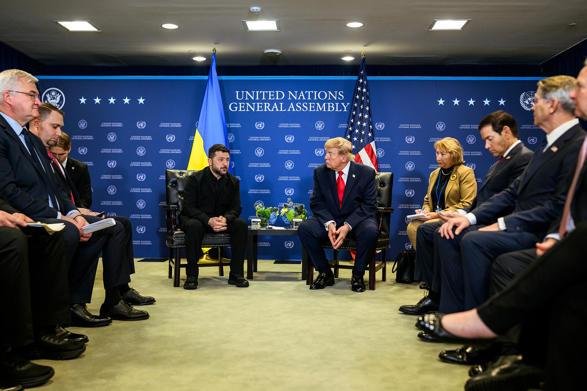 Zelenskyy diesel deal very dangerous — Volodymyr Zelenskyy and Donald Trump at the United Nations