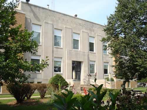 The Warren County courthouse in Indianola, Iowa, where the criminal complaint was filed.