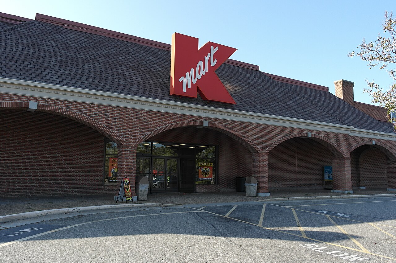 A Spirit Halloween seasonal pop-up store operating inside a former Kmart in Williamsburg, Virginia — the same vacant-big-box format as the Fairfield store (file photo)