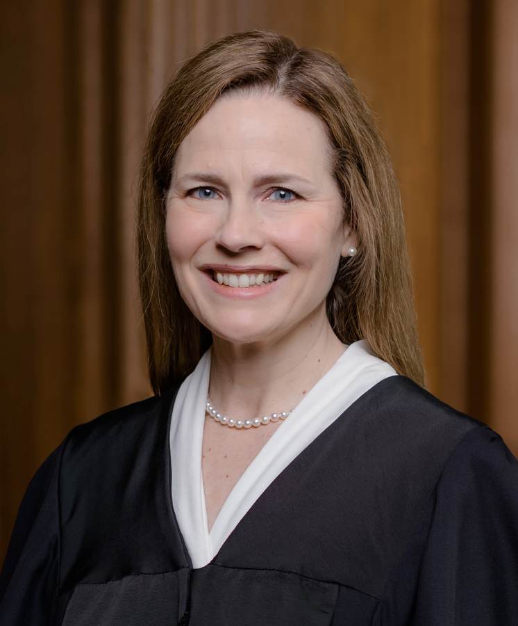 Official portrait of Supreme Court Justice Amy Coney Barrett