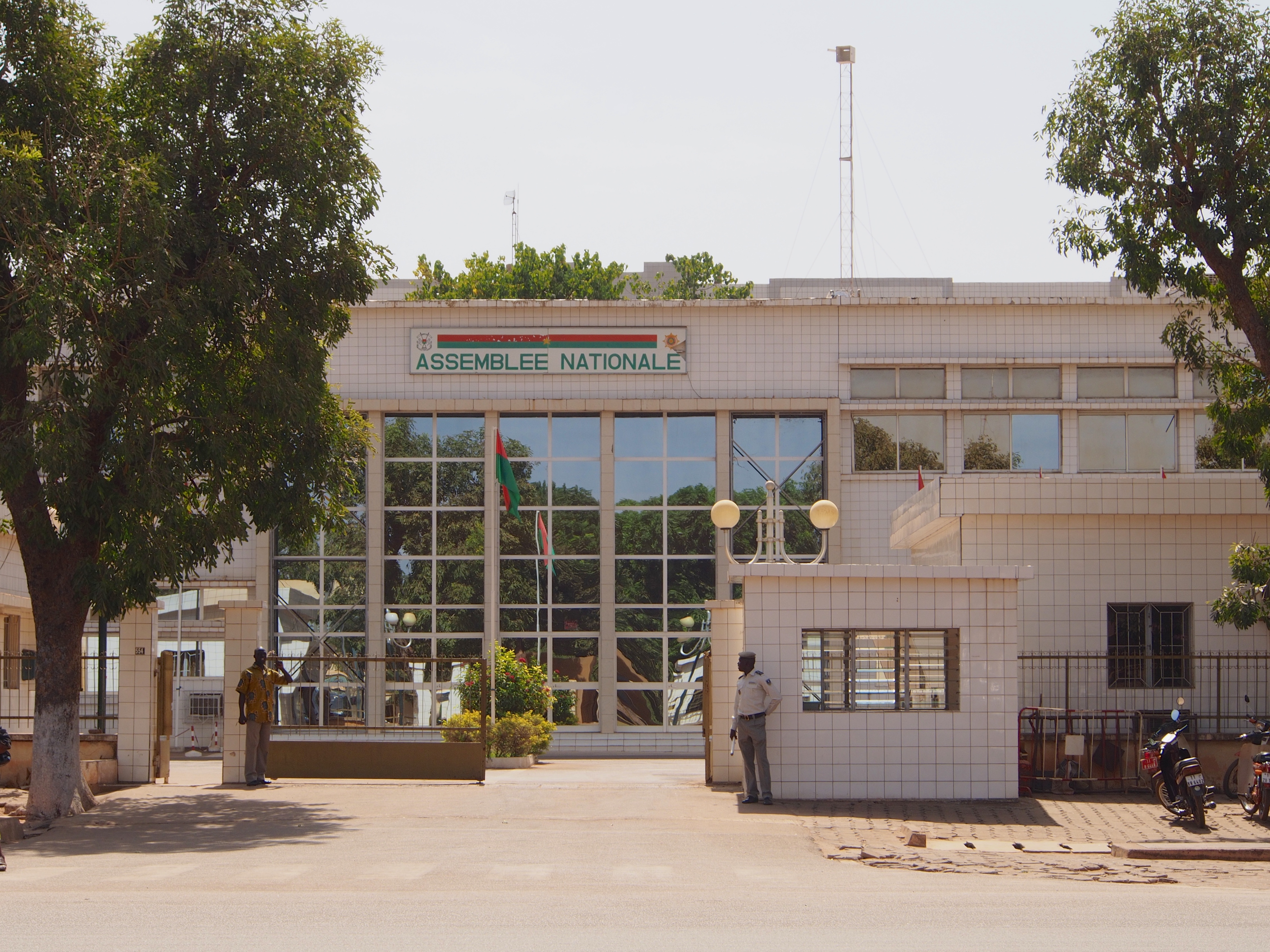 Burkina Faso death penalty vote — the National Assembly building in Ouagadougou, Burkina Faso