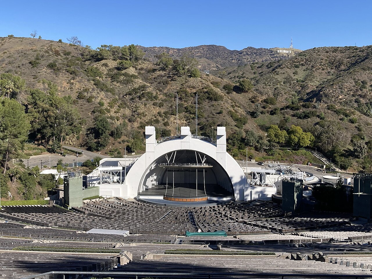 Hollywood Bowl Los Angeles — My Chemical Romance's five-night Black Parade residency, where the cheerleader stunt took place