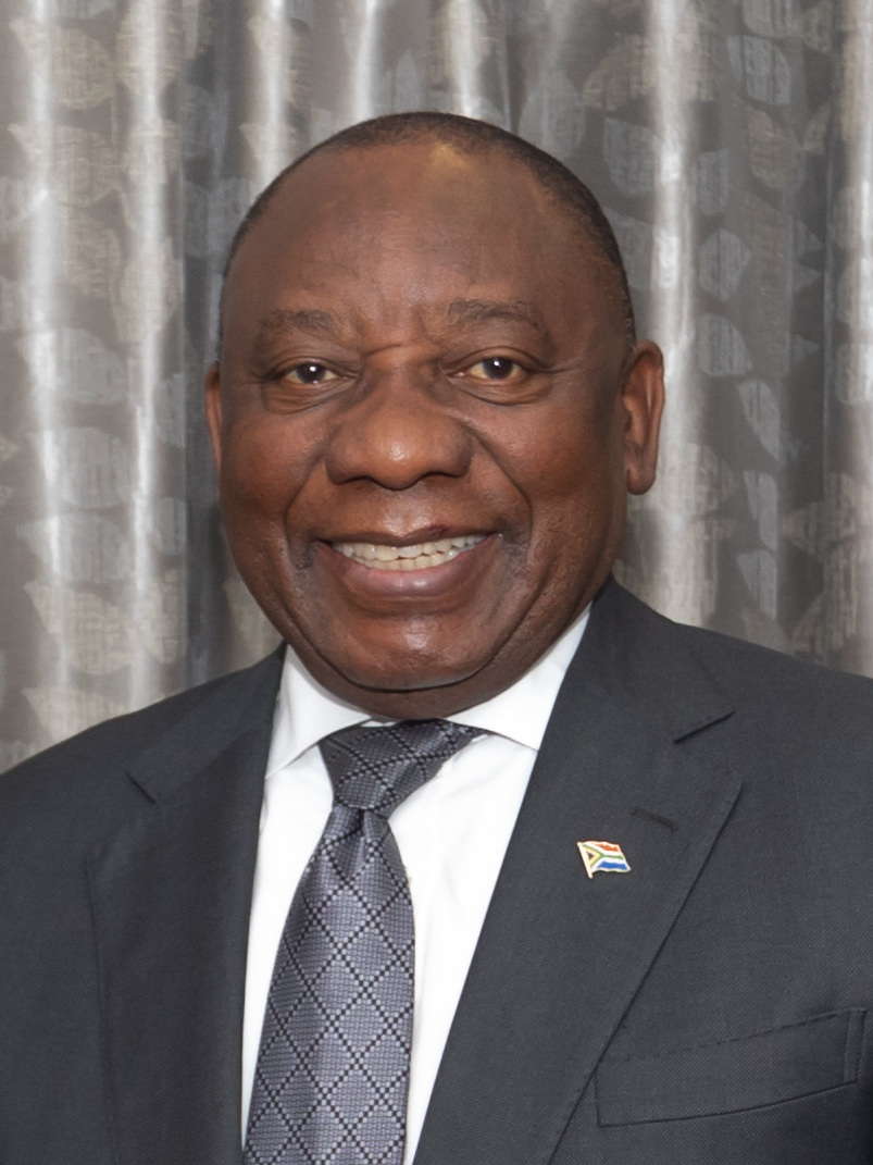 President Cyril Ramaphosa in 2018 — Ramaphosa authorised the SANDF deployment to KwaZulu-Natal and has acknowledged weak border control while denouncing anti-migrant violence