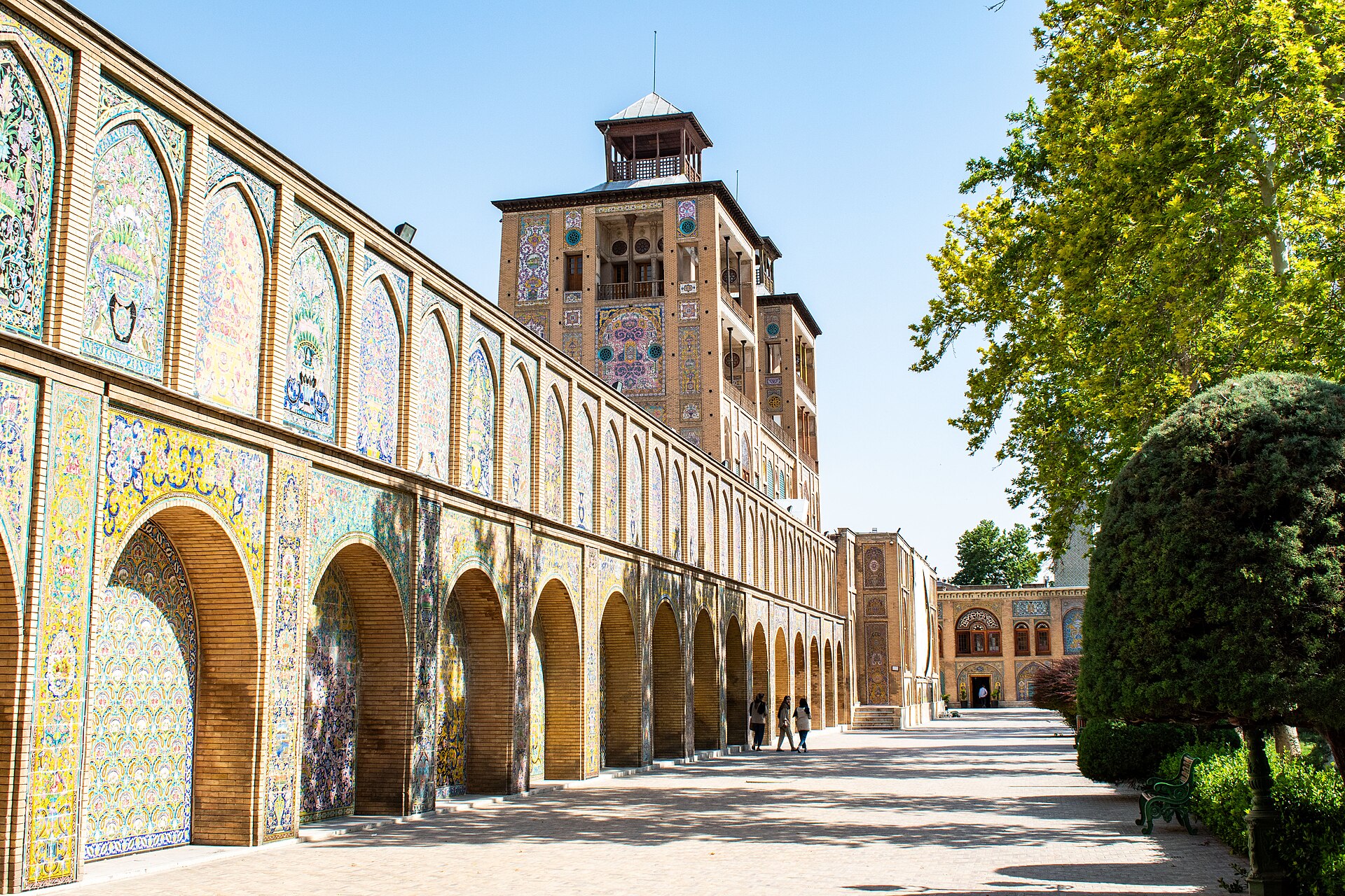 Golestan Palace in Tehran, Iran, as Iran weighs the Qatar Iran war deal draft presented by Qatari mediators
