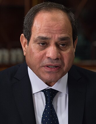 Egyptian President Abdel Fattah al-Sisi, host of the New Alamein Tigray summit