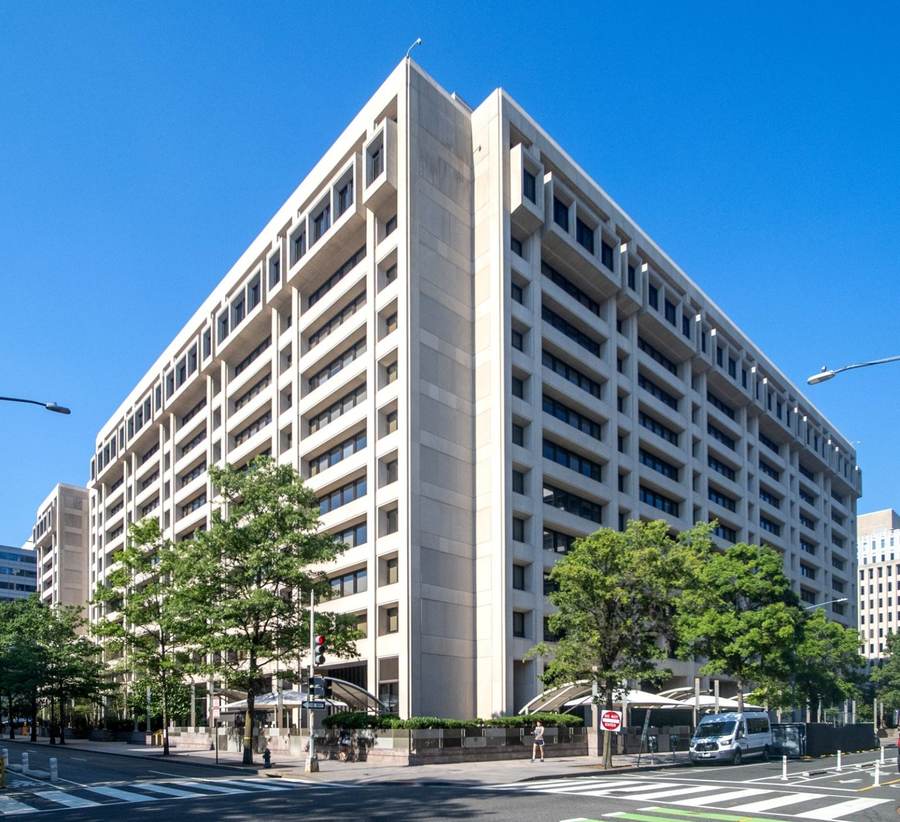 International Monetary Fund headquarters before the IMF World Bank meetings Bangkok October 2026