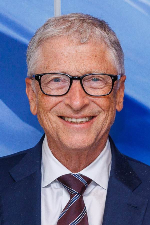 Bill Gates speaking during a visit to the European Commission in Brussels in June 2025