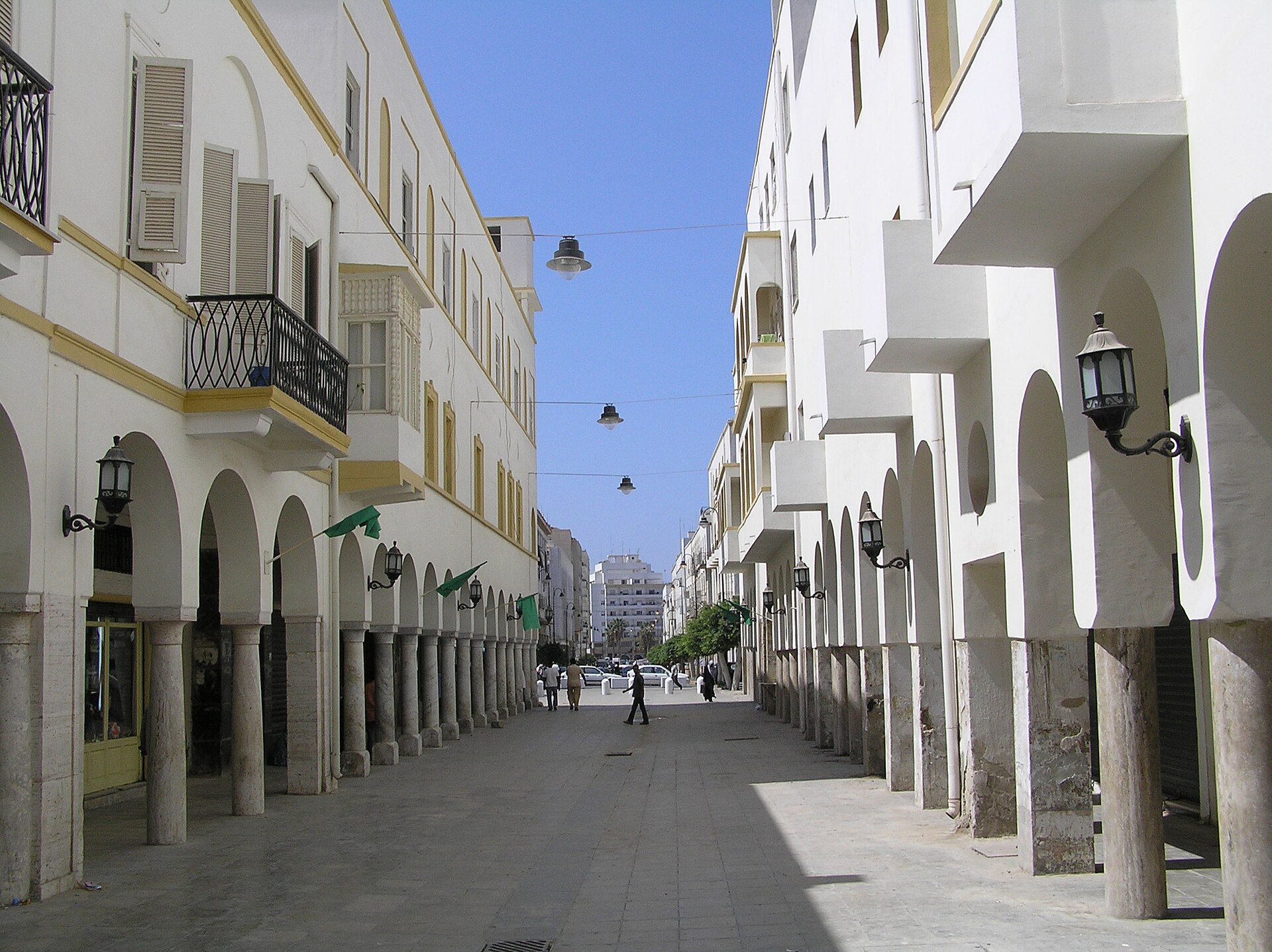 Benghazi hostages released — Omar Mukhtar Street in Benghazi, Libya, the eastern city where the two freed women arrived