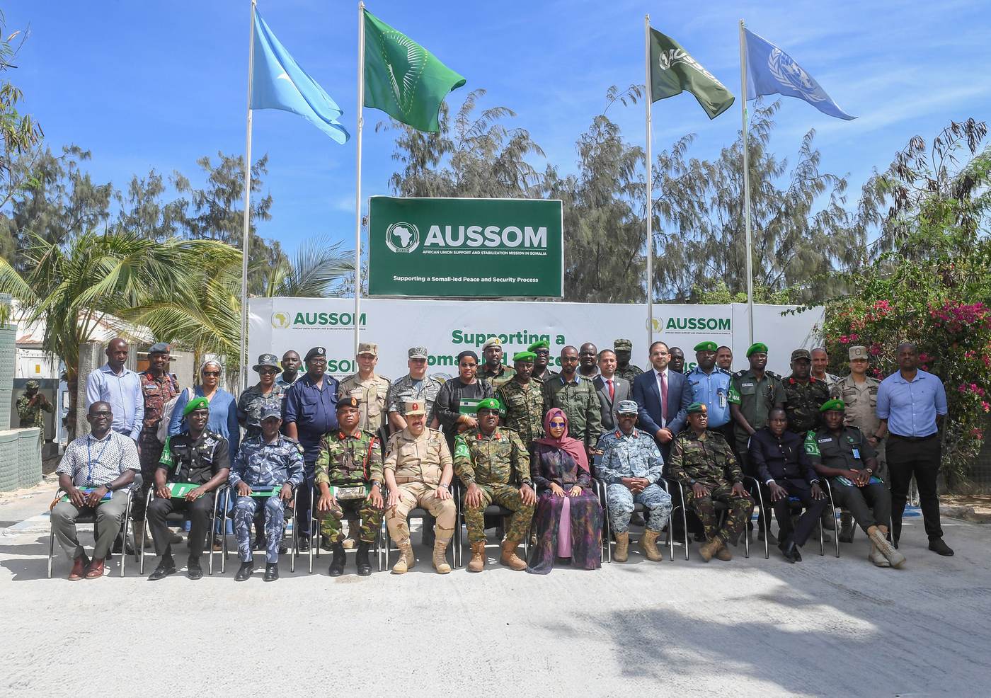 African Union mission planners meeting in Mogadishu