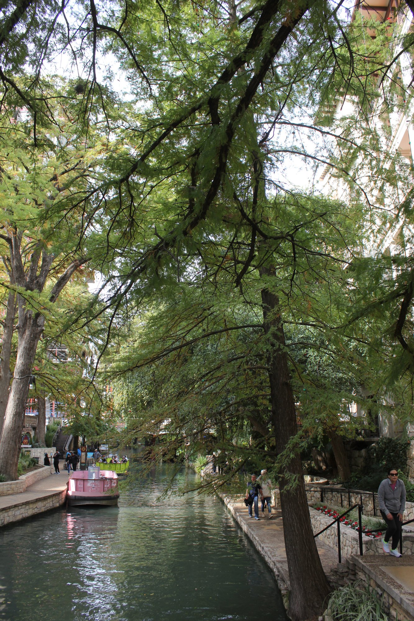 The San Antonio River Walk in Texas, host city of the Freeman Coliseum Trump rally