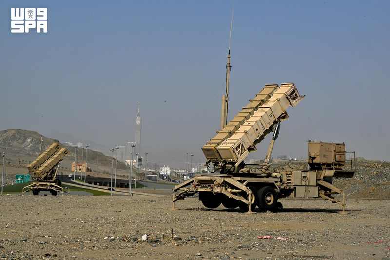Saudi air-defense forces relevant to the response after the Houthi missile attack on Riyadh airport