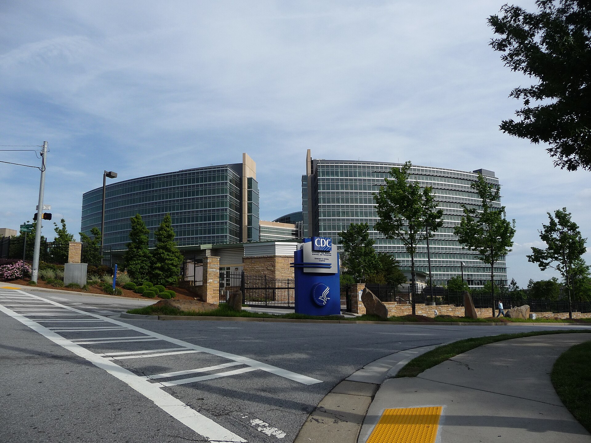 The main entrance of the Centers for Disease Control and Prevention headquarters in Atlanta, which published the CDC drug-resistant germs report on October 27, 2026