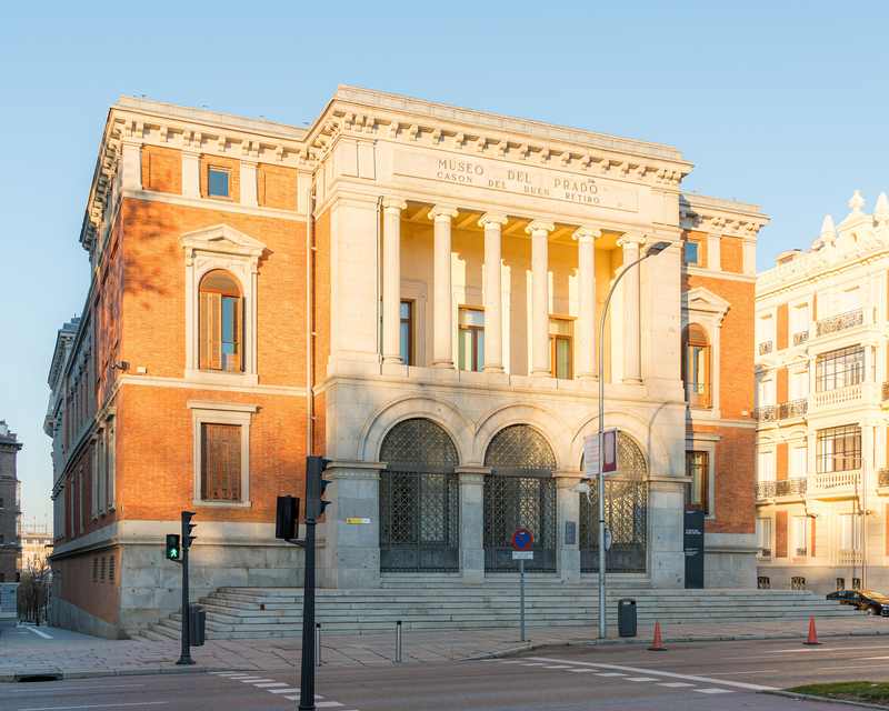 Casón del Buen Retiro in Madrid's Retiro district, where Maricarmen Abascal lived for more than 70 years