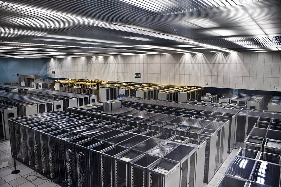 CERN server room illustrating open-weight AI model dangers and internet-connected computing infrastructure