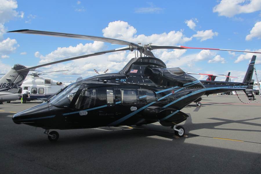 Bell 430 helicopter exterior, the aircraft type reported in the Wicknell Chivayo helicopter crash in Zimbabwe
