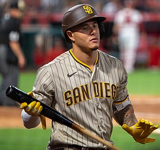 Manny Machado, who hit his 29th home run as the Padres beat the Dodgers 5-1