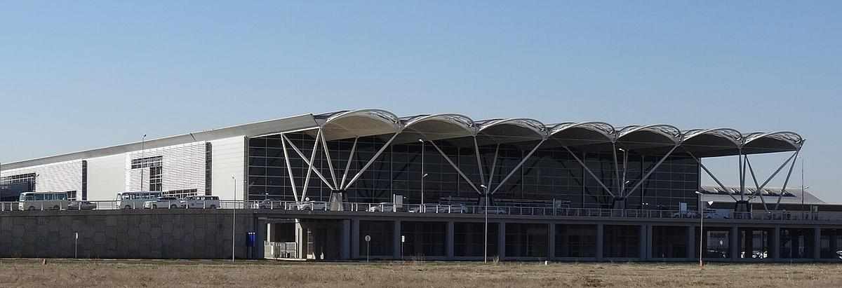 Erbil International Airport terminal, one of four Iraqi airports that halted Iranian airline flights