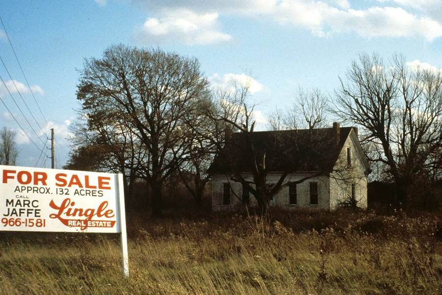 A rural property for sale, representing listings that sit unsold