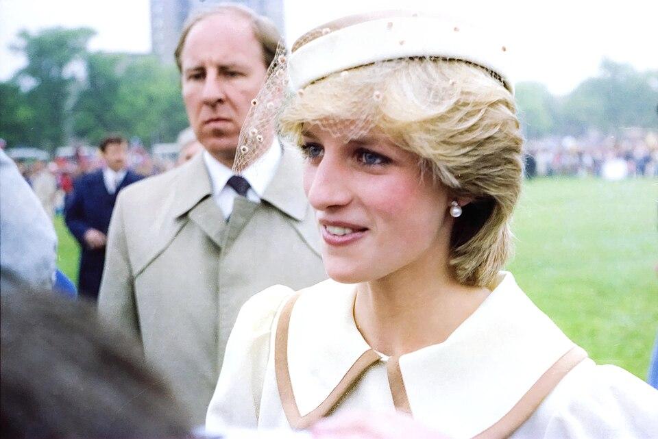 Princess Diana during a 1983 Canadian royal visit, illustrating coverage of the Charles Spencer Diana memoir