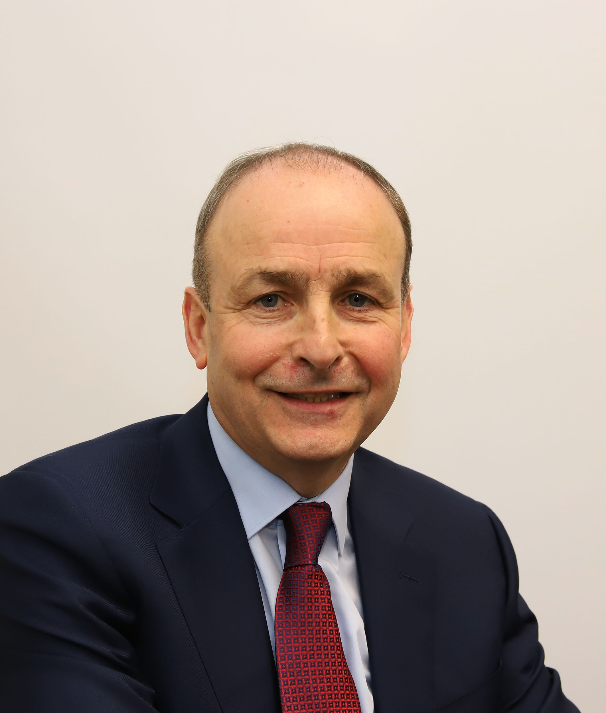 Taoiseach Micheál Martin in an official portrait — Ireland's prime minister, who announced the first government research body on an Irish unity referendum