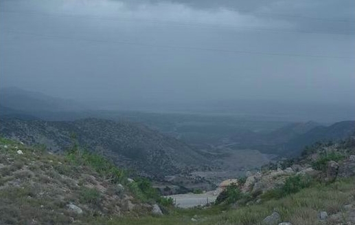 The Kurram valley seen from the Paktia border line in Afghanistan — Pakistan Afghanistan border clash terrain