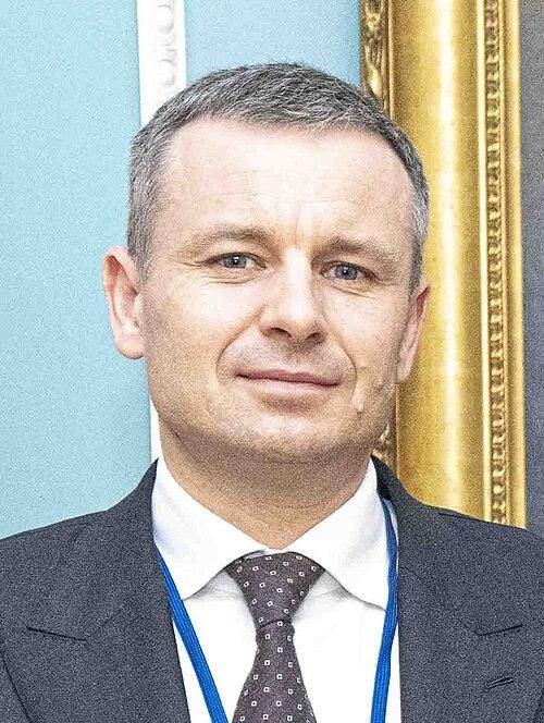 Ukraine Finance Minister Sergii Marchenko, whose ministry is seeking international support for the wartime budget
