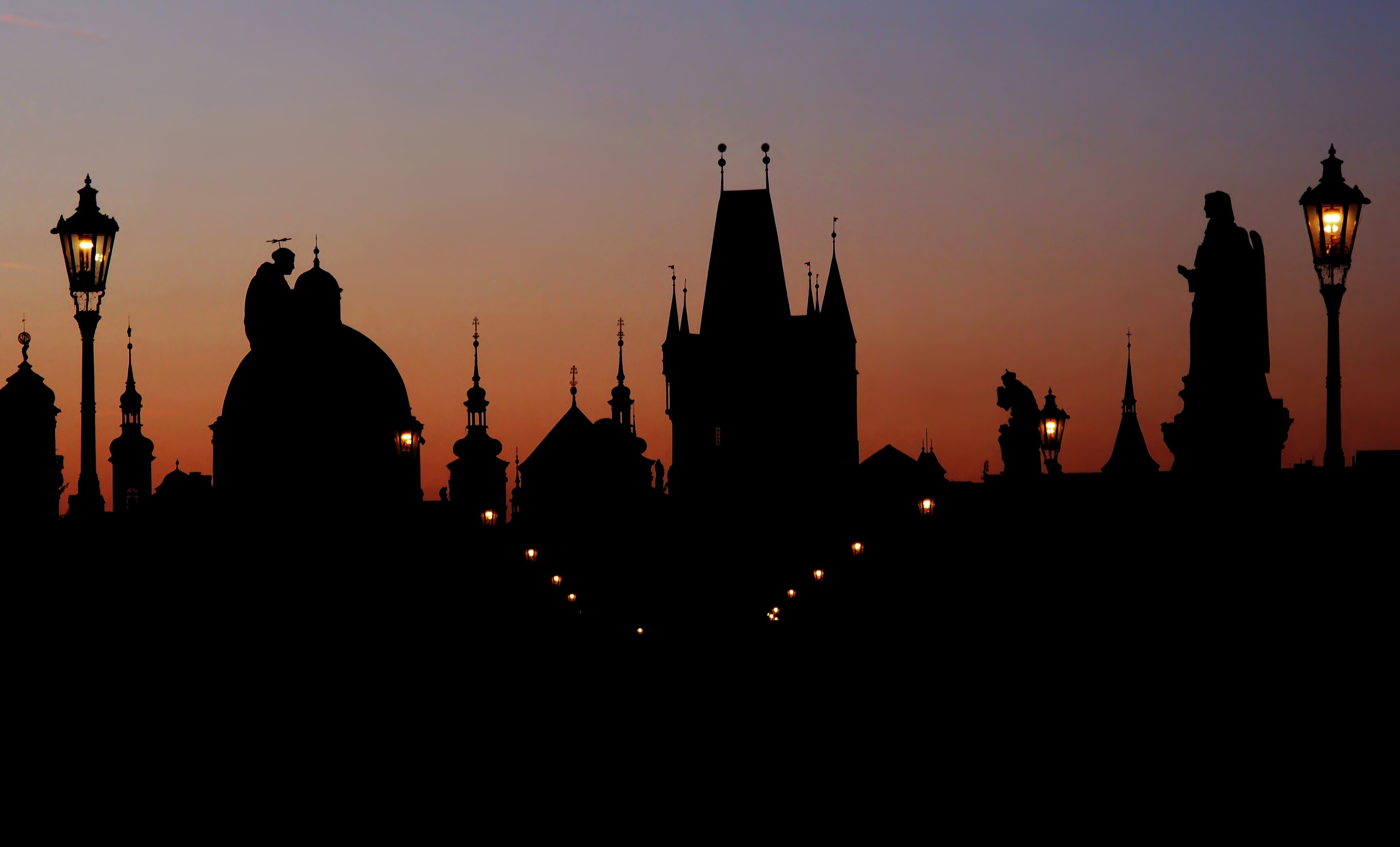 Prague skyline at dawn — AISLE's engineering hub extends Cohere's European footprint as Cohere buys AISLE cybersecurity startup