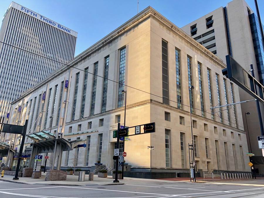 The Potter Stewart federal courthouse in Cincinnati, home of the Sixth Circuit Court of Appeals that stayed Christa Pike's execution