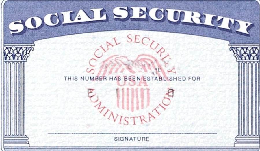 Social Security card representing the 2027 COLA increase projection for Social Security benefits