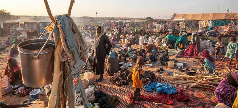 Displaced Sudanese civilians — more than a million people have returned to Khartoum, the recovery the airport reopening was meant to serve