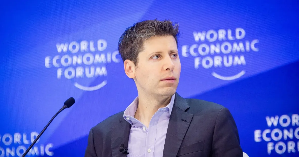 OpenAI CEO Sam Altman at the World Economic Forum as OpenAI cancels GPT-6.1 Astra after safety tests