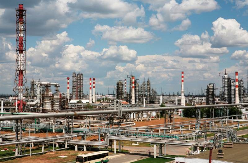 Fuel production industry in Russia's Volgograd region
