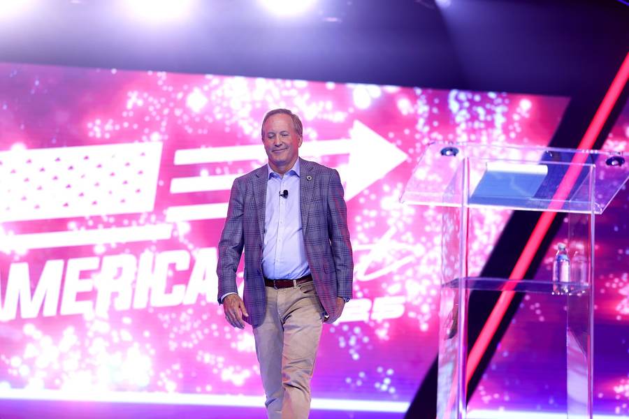 Texas Attorney General Ken Paxton, whom Trump endorsed in the Texas Senate race