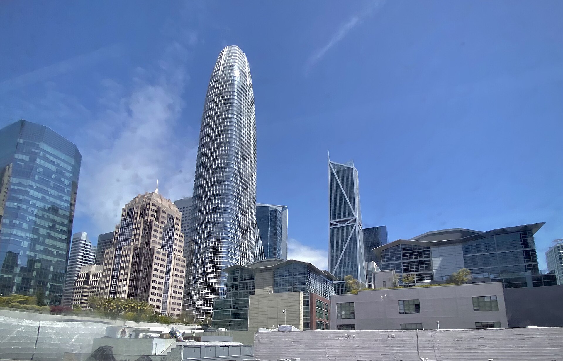 Salesforce Braze acquisition — Salesforce Tower, the company's San Francisco headquarters, in April 2022