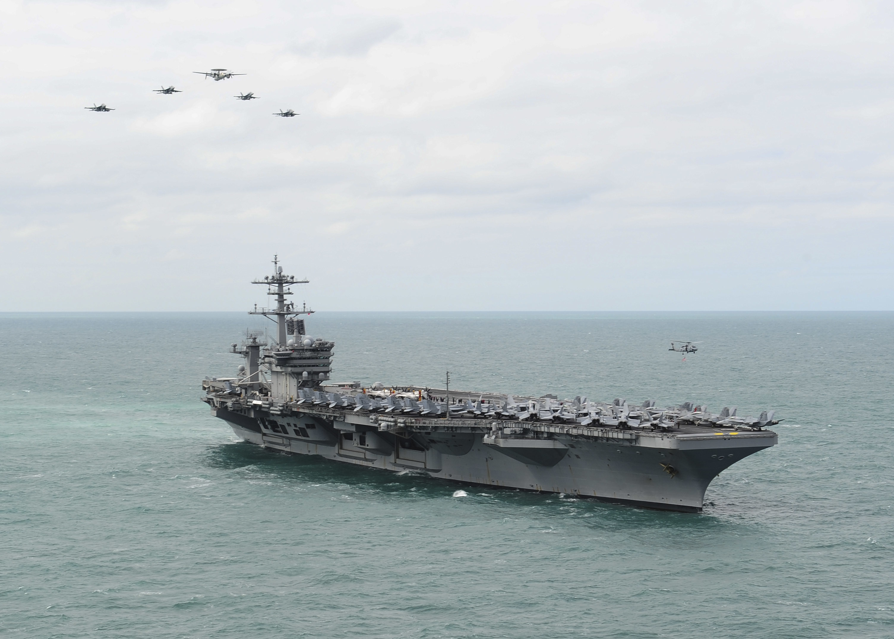 USS Theodore Roosevelt CVN-71 carrier strike group underway — Fox News reported the group is heading to the Middle East amid Iran strike speculation