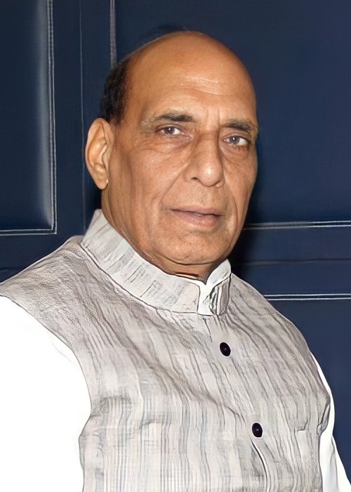 Indian Defence Minister Rajnath Singh, who warned Pakistan that India was ready for strikes against terrorism