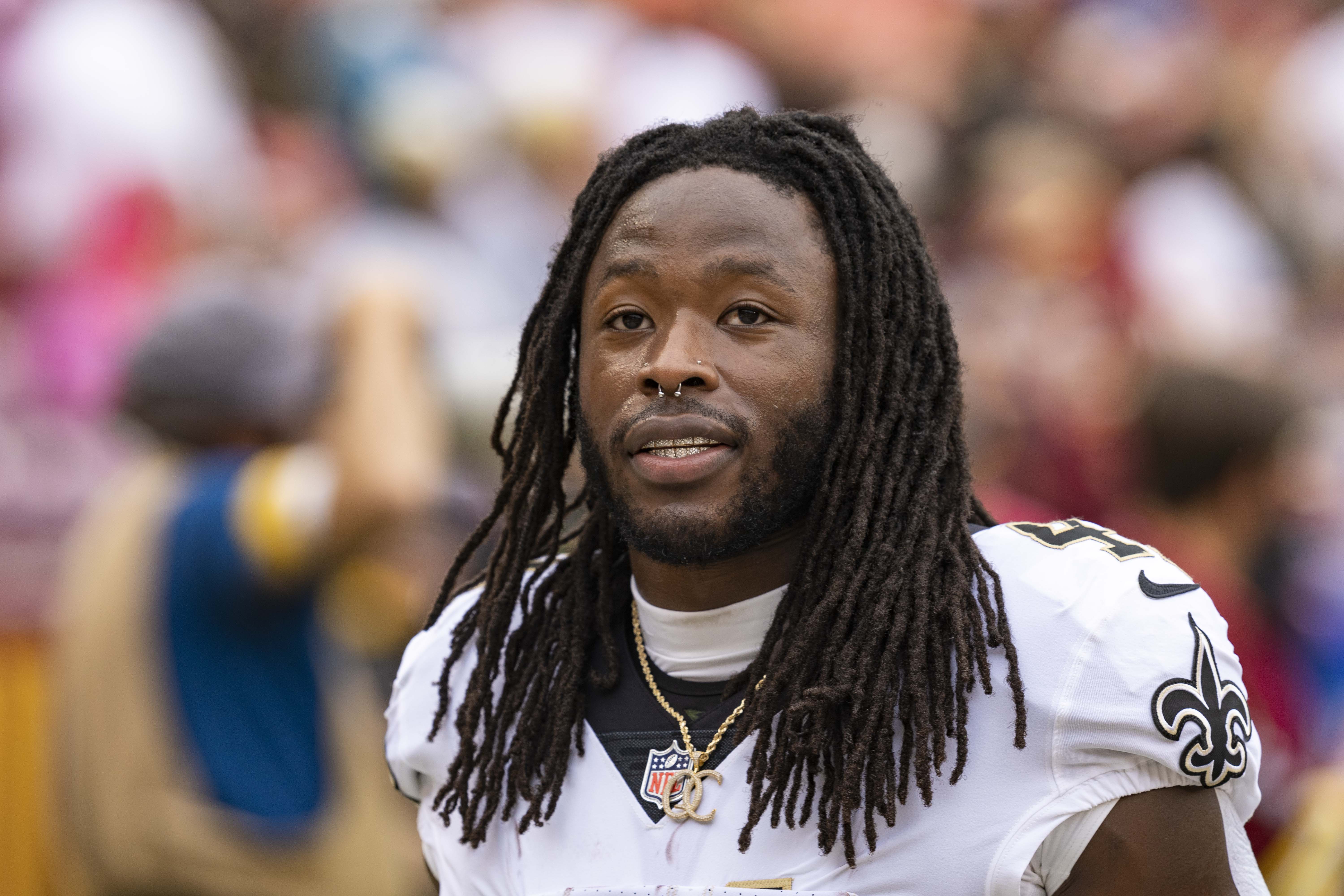Alvin Kamara New Orleans Saints running back turned short pass into 31-yard touchdown against Giants