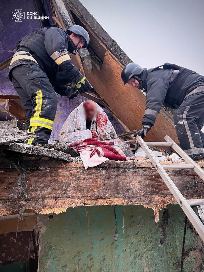 House damaged in Kyiv region after a Russian attack in February 2026 — file photo for Russia strikes kill eight Ukraine September 22 coverage.