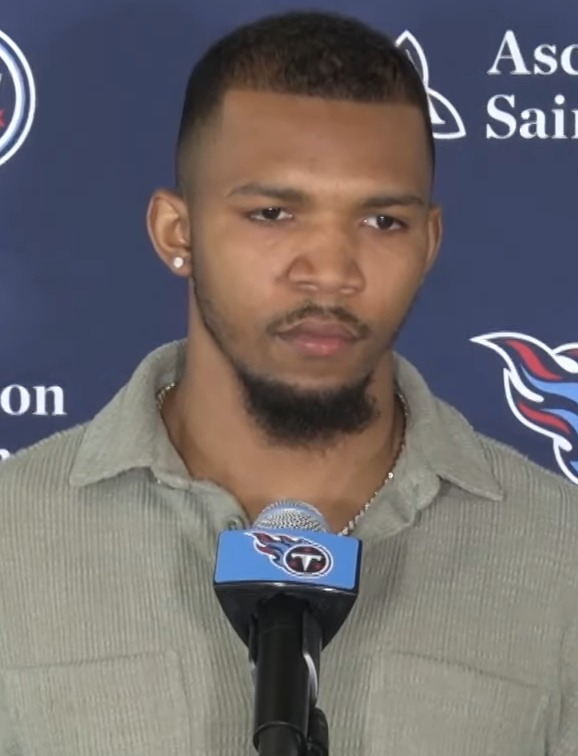 Tony Pollard, whose three touchdowns for Tennessee were not enough in the Titans' 27-24 loss to Cleveland, in a 2024 file photo