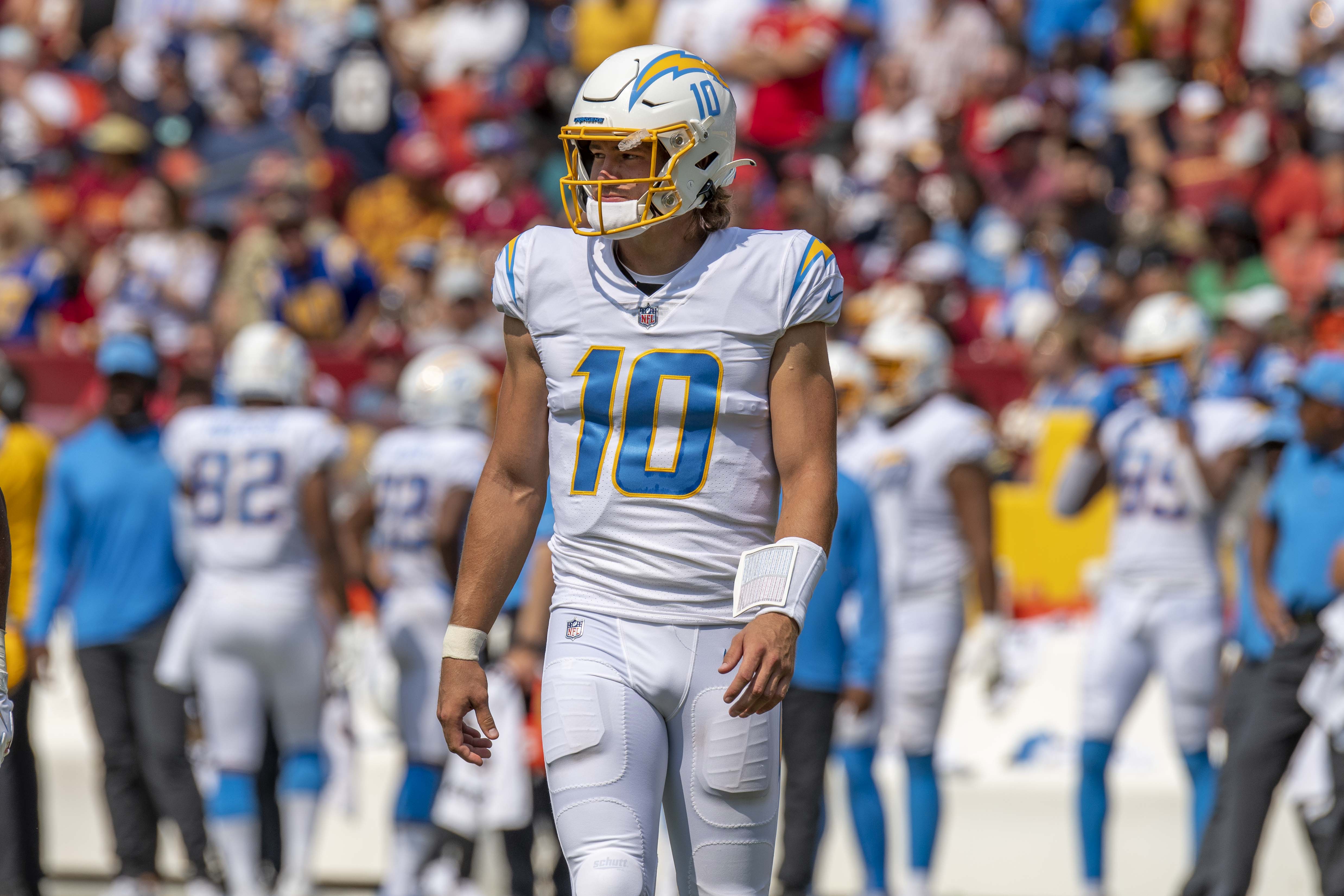 Justin Herbert stats today — Los Angeles Chargers quarterback