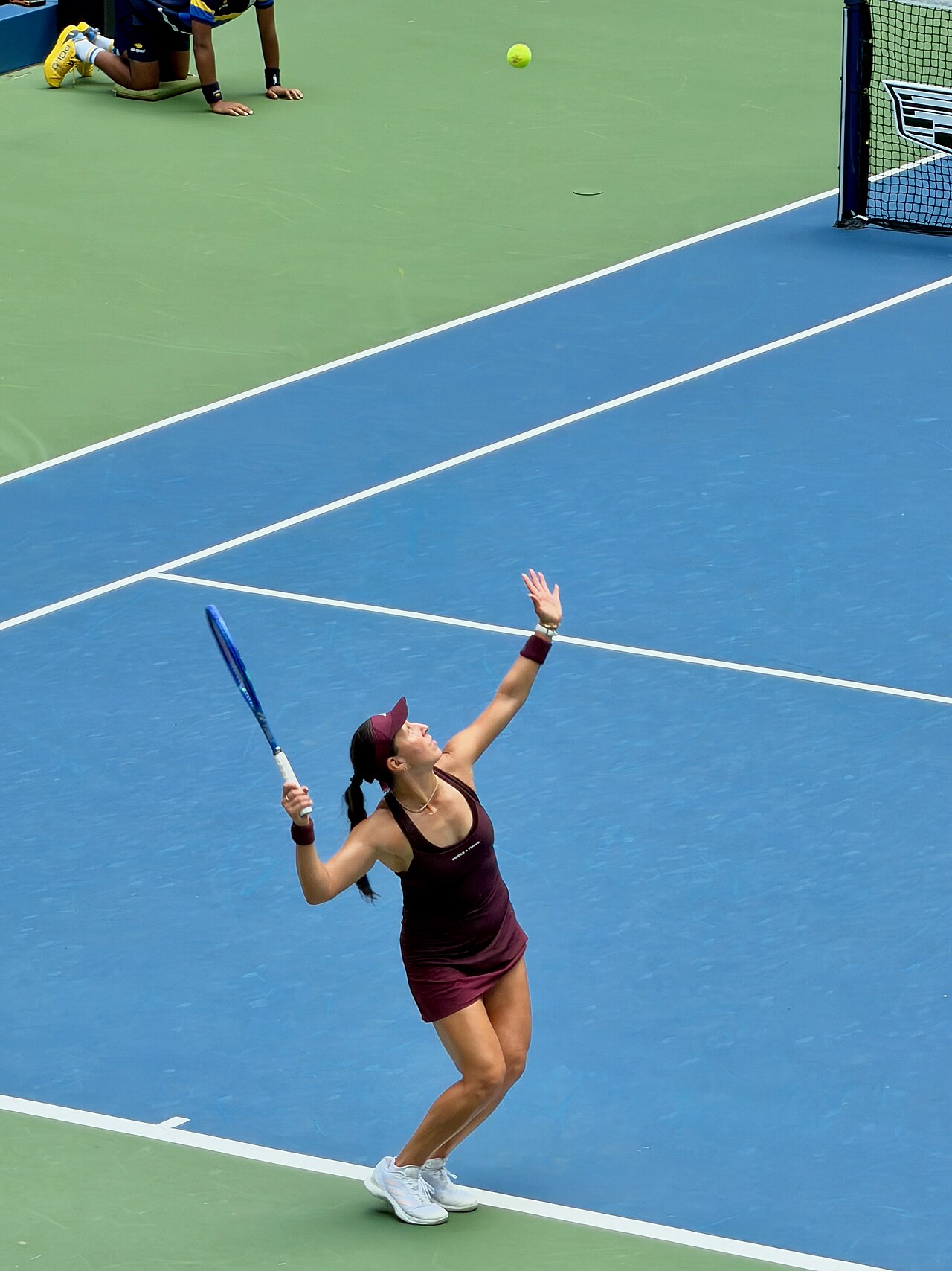 Jessica Pegula at the 2026 US Open, before her Wuhan Open loss to Jelena Ostapenko after holding three match points