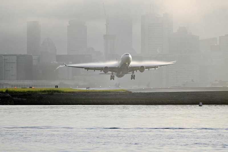 Delta Air Lines Airbus A330-300 taking off from Boston, the destination of diverted flight DL251