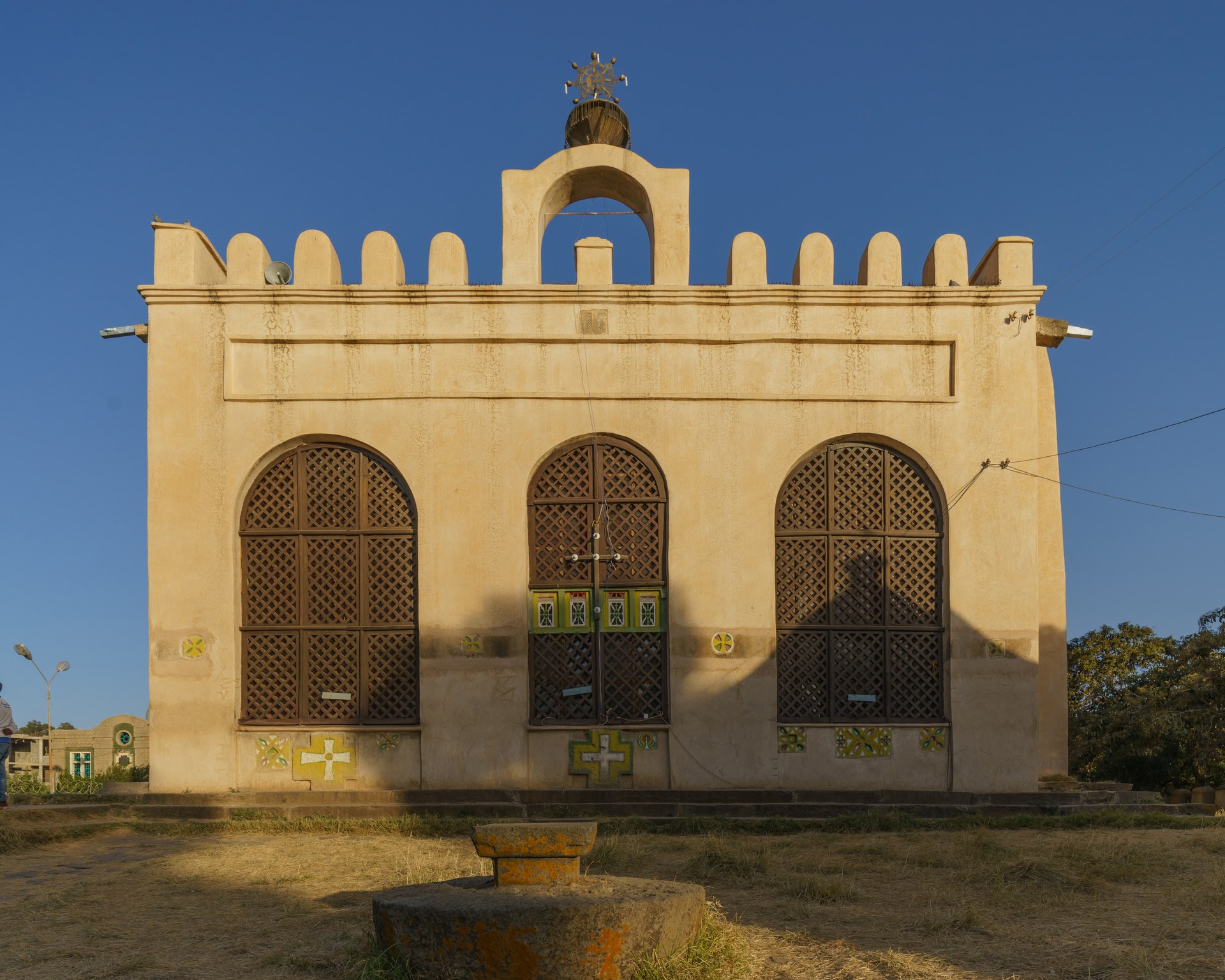 The chapel at the Church of St Mary of Zion in Aksum, Ethiopia