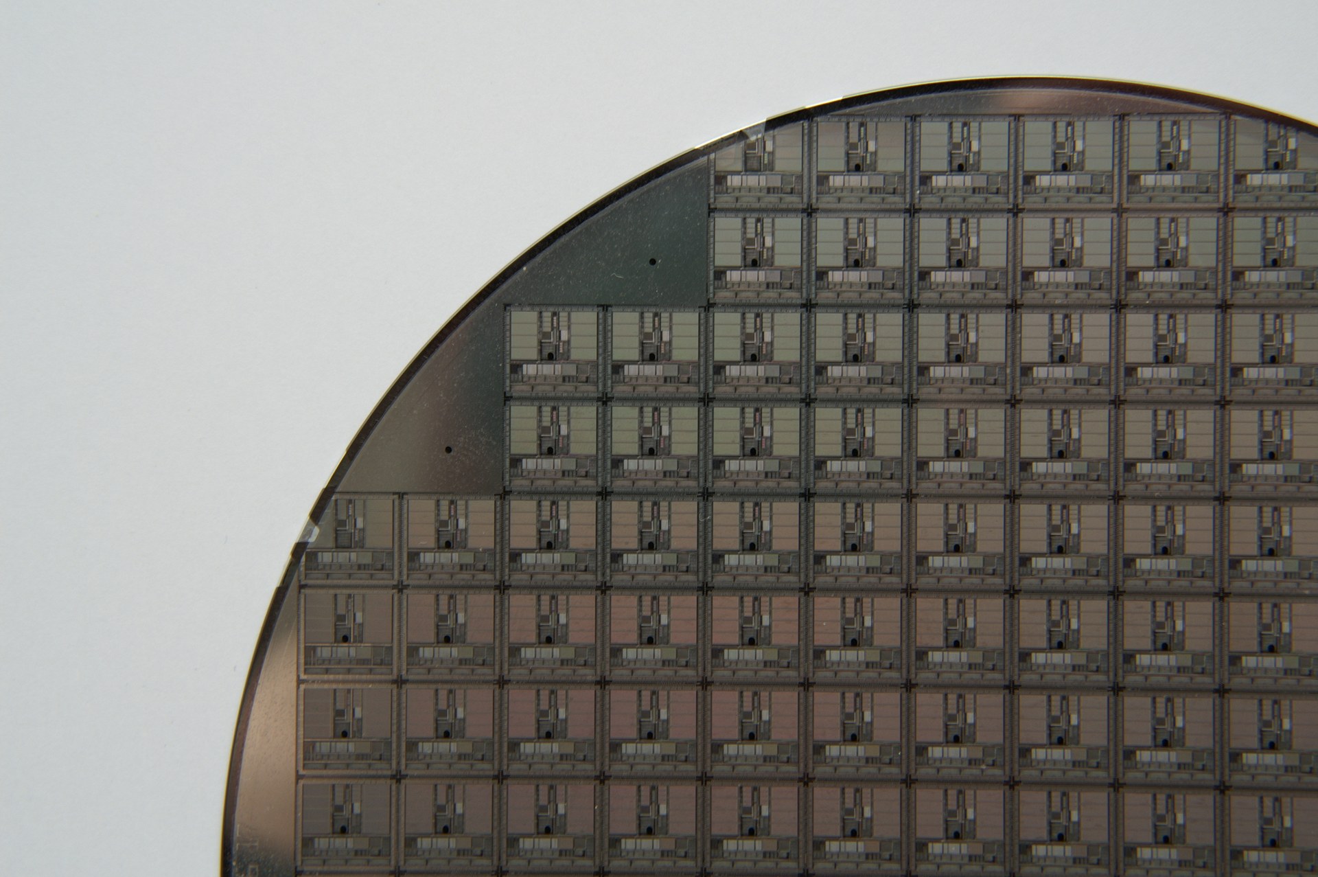 Microprocessors on a silicon wafer — file photo for stock market today October 26 2026 as semiconductor stocks surge on the Anthropic IPO filing