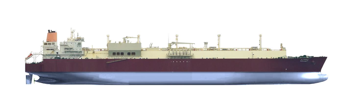 LNG carrier at sea — Aramco is building a global LNG portfolio as its gas business heads for a standalone future