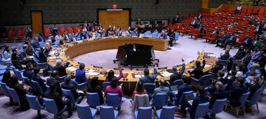 UN Security Council members vote on the Haiti Gang Suppression Force mandate