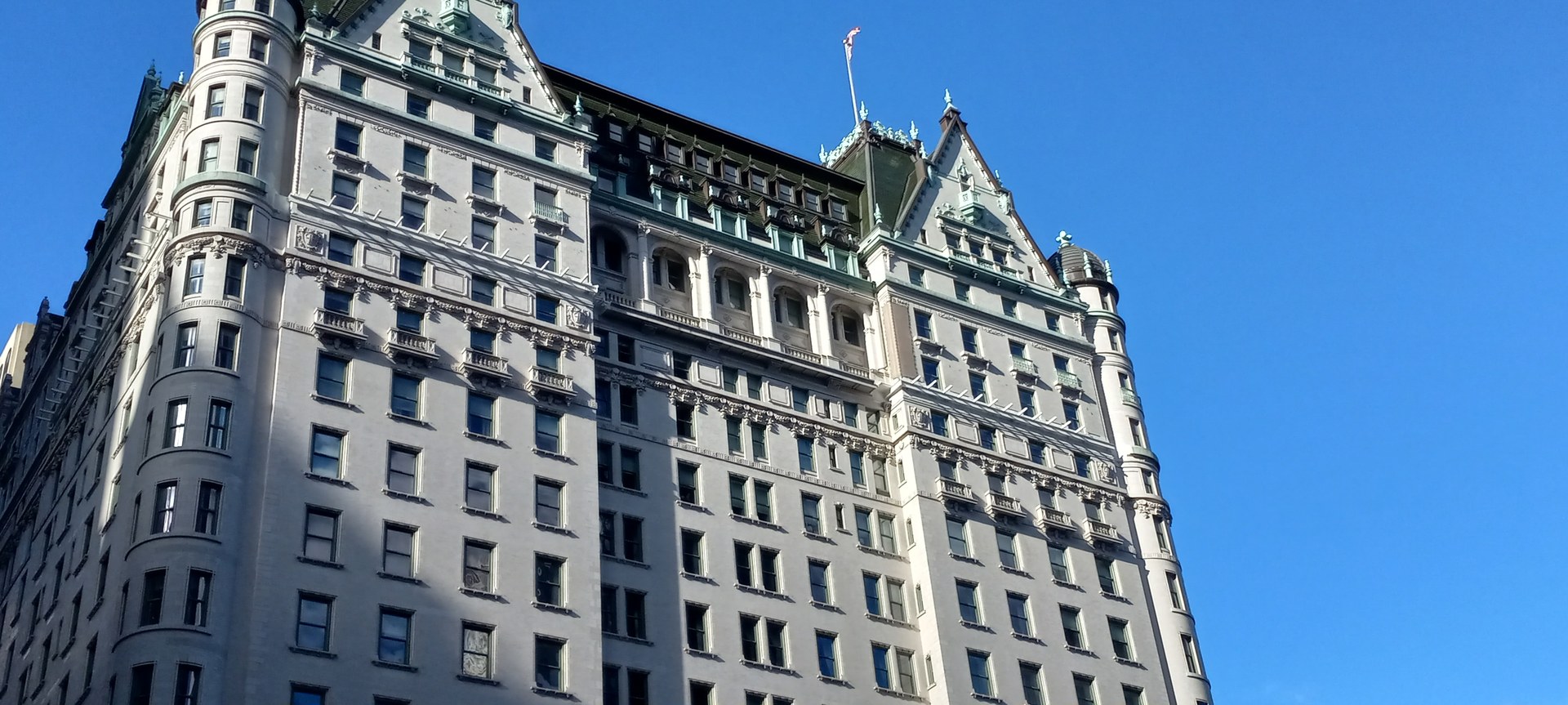 The Plaza Hotel in New York, which Donald Trump owned from 1988 to 1995, in the era when he and Jeffrey Epstein moved in overlapping Manhattan social circles